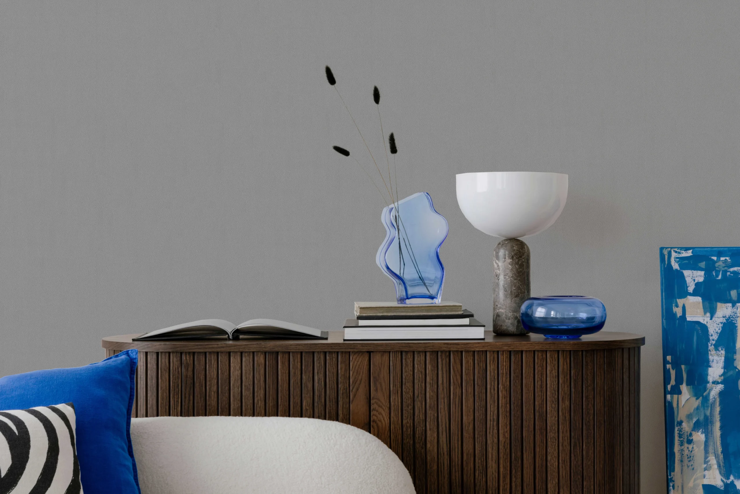 Gray Embossed Wallpaper – Neutral Glittering (24201-6)